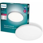 Philips - plafonnier izso aio 28w rond, t�l�commande sans fil incluse, blanc chaud � blanc froid 929003316101 ...