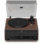 Philips tav9000d / 10 platine tourne - disque entra�n� par courroie noyer automatique