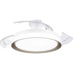 Philips - ventilateur de plafond et lampe bliss 28 + 35w 2700 / 5500 / 4000k - 27912400