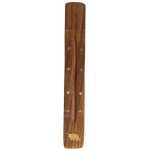 Porte bton d'encens en bois motif lphant
