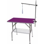 Table pliante  potence simple sans roulette : violette