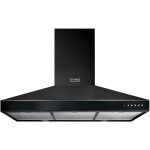 Stoves - phot90noir hotte murale 335m / h 90cm 62db 3 vitesses noir
