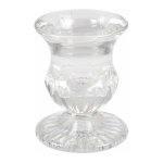 Photophore design 'chandelier' 6cm transparent