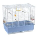 Piano 4 cage pour canaris et autres petits oiseaux. variante - misure: 59 x 33 x h 55 cm - blanc - ferplast ... Piano 4 cage pour canaris et autres petits oiseaux. variante - misure: 59 x 33 x h 55 cm - blanc - ferplast ...