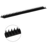 Pics anti - oiseaux en plastique 4, 5 x 50 cm