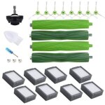 Pour pices avec irobot roomba i1 i3 evo i4 i6 i7 + i8 e5 e6 combo i5 j5 + , 4 brosse principales 8 filtres ...