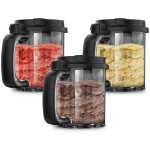 Pichets 700ml avec couvercle pour sorbeti�re gelacups 2100. compatible avec gelatec 2100, mat�riau s�r: ...