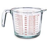 Pichet doseur gradué en verre - 1l Pichet doseur gradué en verre - 1l