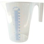 Pichet doseur translucide 5 litres algi equipements