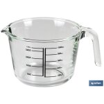 Pichet doseur en verre borosilicat 1 l modle barytine