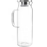 Pichet isotherme en borosilicate avec couvercle en acier inoxydable 1, 5 l 626015 ibili