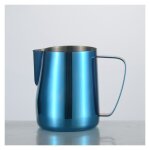 Pichet  lait en acier inoxydable plaqu de titane tasse  caf crmeuse latte caf cappuccino au lait ...