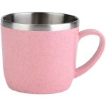 Pichet � mousse de lait en acier inoxydable de 574ml, r�cipient � caf� latte, ustensiles de tasse, rose ...