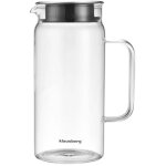 Pichet en verre pour boissons  base d'eau 1 l klausberg kb - 7686