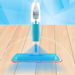 Pico spray balai vaporisation serpillre en microfibre multifonction mop spray pliable plastique (bleu) ...