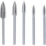 Pi�ces fraise outils de sculpture gravure fraises rotatives pour sculpture sur bois carbure de tungst�ne ...