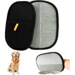 Pi�ces gant poil chat, double face brosse poils animaux, r�utilisable brosse anti poils animaux pour ...