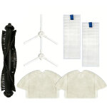 Pi�ces de rechange pour aspirateurs robots tefal rowenta x - plorer s�rie 75 rg7687 / rr7687wh : 1 brosse ...