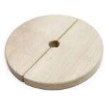 Pice de rechange couvercle en bois pour presse - fruits / - mot / pressoir 2 pices