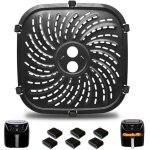 Pices de rechange pour friteuse  air comprim powerxl vortex pro 6 qt, ovale de 22 x 22 cm, accessoires ...