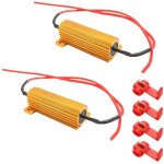 Pices rsistance pour clignotants led, 50w 6ohm led rsistances de charge, clignotants rsistance flasher ...