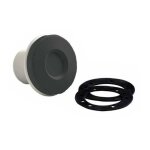 Pice  sceller piscine - prise balai liner / bton - modle easyline - anthracite de astralpool