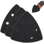 Pi�ce triangulaire tampon de ponceuse de remplacement , 93 x 93 x 93 mm ?6 trous triangles ponceuses ...