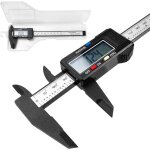 Pied a coulisse, pied  coulisse de 150 mm / 6' avec cran lcd et batterie de secours, digital outil ...