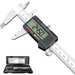 Pied a coulisse, pied  coulisse digital 150mm acier inoxydable grand cran lcd prcision rglable 0. ...