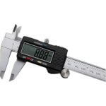 Pied a coulisse, pied � coulisse digital 150mm acier inoxydable grand �cran lcd pr�cision r�glable 0. ...