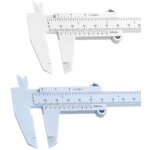 Pied à coulisse miniature en plastique ulisem 6 pouces 150 mm, pied à coulisse à double échelle, outil ... Pied à coulisse miniature en plastique ulisem 6 pouces 150 mm, pied à coulisse à double échelle, outil ...