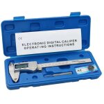 Pied � coulisse num�rique �tanche ip54 150 mm / 6 pouces avec corps en acier inoxydable conversion de ...