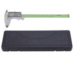 Pied � coulisse num�rique pr�cis en acier inoxydable, r�gle �lectronique haute r�sistance, jauge 200mm ...