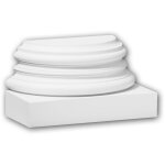 Profhome decor - pied de demi - colonne 117900 profhome colonne �lement d�corative design intemporel ...