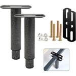 Pied de lit, pieds de sommier tapissier, lot de 2, pied de lit rglable en mtal pour cadre de lit, trs ...