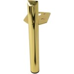Pied de meuble pin dor chrom 15 cm