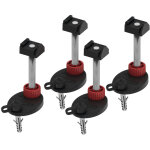 Tece - 1 x drain plat (bec rotatif � 360� montage sur le corps de la goutti�re), noir