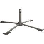 Pied de parasol pliant 25kg en acier traité époxy - hespéride Pied de parasol pliant 25kg en acier traité époxy - hespéride