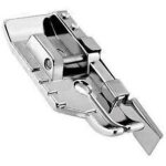 Pied pour patchwork avec guide 6 mm pour machines � coudre alfa, singer, brother, elna, juki, lidl