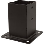 Simpson strong tie - pied de poteau carr� de jardin - 70x70 mm - finition noire - simpson - ppjbt70pb ...