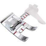 Un pied presseur r�glable, compatible avec les machines � coudre domestiques de marques telles que brother, ...