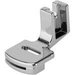 Pied presseur universel pour enfilage, compatible avec les machines � coudre alfa, singer, juki, elna ...