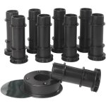 Jacob delafon - pieds pour receveur flight pure - 80 � 90 cm