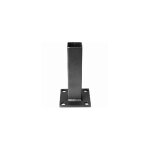 Pied sur platine brut h150 - base 80 mm deco fer forge Pied sur platine brut h150 - base 80 mm deco fer forge