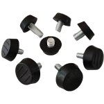 Pieds vrin de meuble rglables pied de nivellement avec t - crou filetage vis de ajustables pour pieds ...