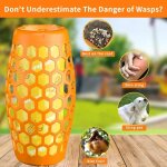 Un pi�ge � mouches, mouches des fruits et gu�pes en forme de lanterne, fabriqu� en polypropyl�ne (pp), ...