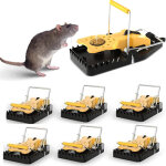 Pi�ges � rats 6 paquet de sensibles r�utilisables pour domestique avec force de morsures puissante