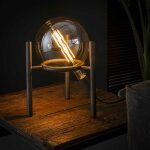 Lampe industrielle tr�pied style baladeuse ralf