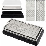 Pierres � aiguise pierre � aiguiser plaque d'aff�tage diamant double - face, 400 / 1000 grit couteau ...