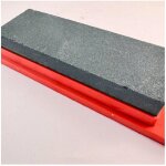 Pierre � aiguiser en pierre bleue naturelle double face pour couteaux de cuisine m�nagers, couteaux de ...